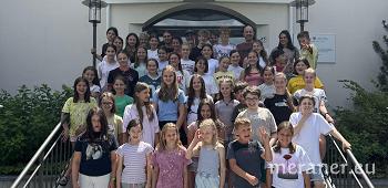 Die Abschlussveranstaltung der Kindersingwoche zeigte, wie viel Talent in den jungen Sängern und Sängerinnen steckt. Foto Chorverband